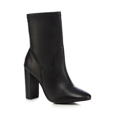 Black 'Beyonce' high ankle boots